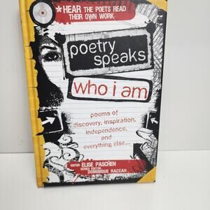 Poetry Speaks Who I Am with CD: Poems of Discovery & Inspiration Hardcover Book
